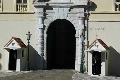 Before the changing of the guards