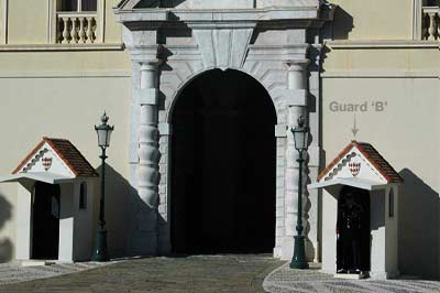 After the changing of the guards