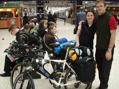 Packed and ready to go