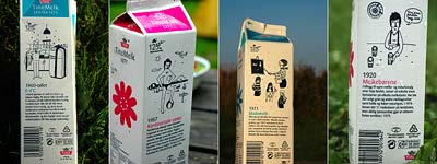 Crazy milk cartons